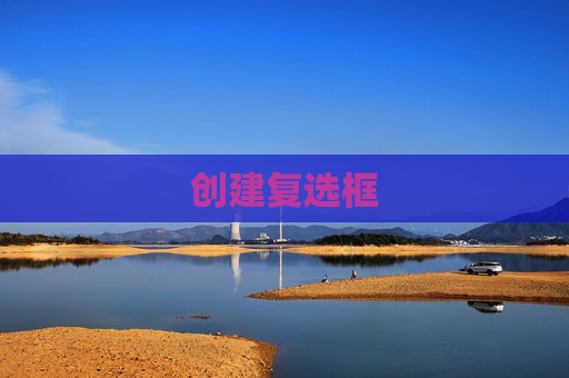 创建复选框 创建复选框