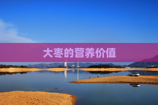 大枣的营养价值