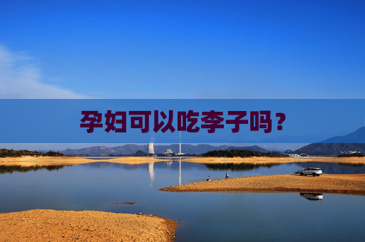 孕妇可以吃李子吗？