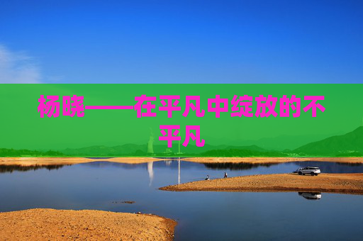 杨晓——在平凡中绽放的不平凡