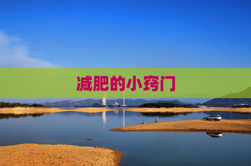 减肥的小窍门