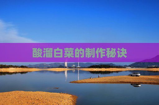 酸溜白菜的制作秘诀