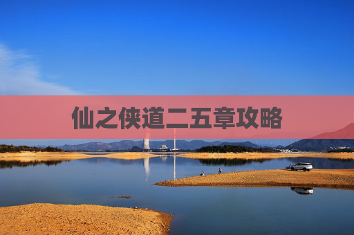 仙之侠道二五章攻略