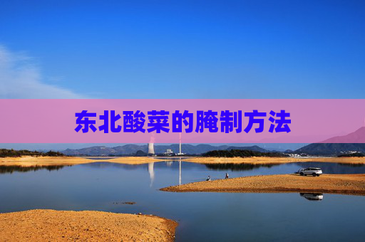 东北酸菜的腌制方法