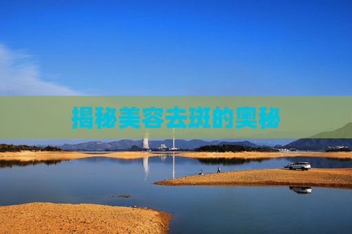 揭秘美容去斑的奥秘
