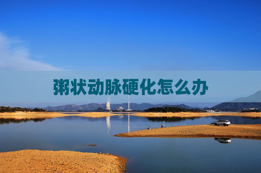 粥状动脉硬化怎么办