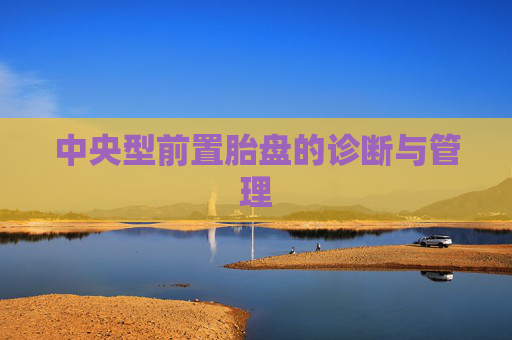 中央型前置胎盘的诊断与管理
