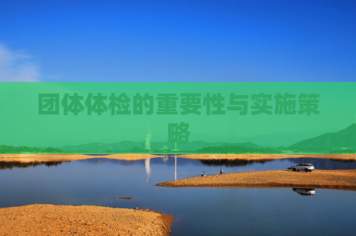 团体体检的重要性与实施策略