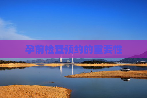 孕前检查预约的重要性