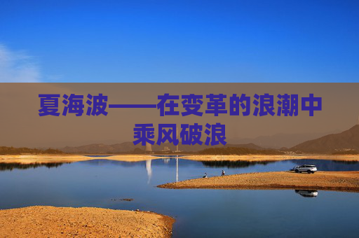 夏海波——在变革的浪潮中乘风破浪