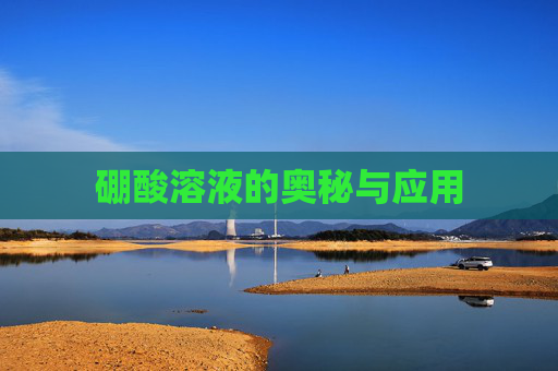 硼酸溶液的奥秘与应用