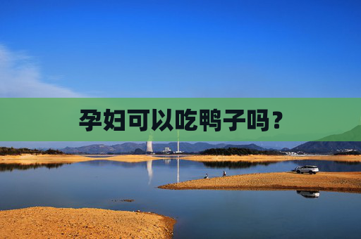 孕妇可以吃鸭子吗？