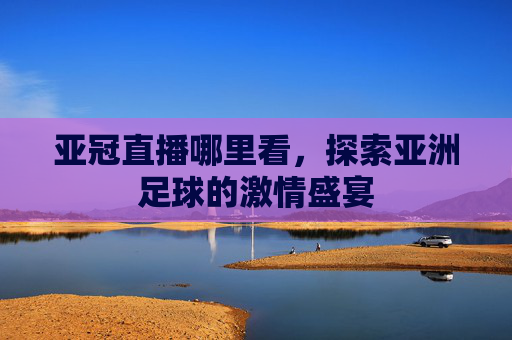 亚冠直播哪里看，探索亚洲足球的激情盛宴